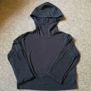 Lululemon Modal Fleece Long-Sleeve Hoodie BLK 12